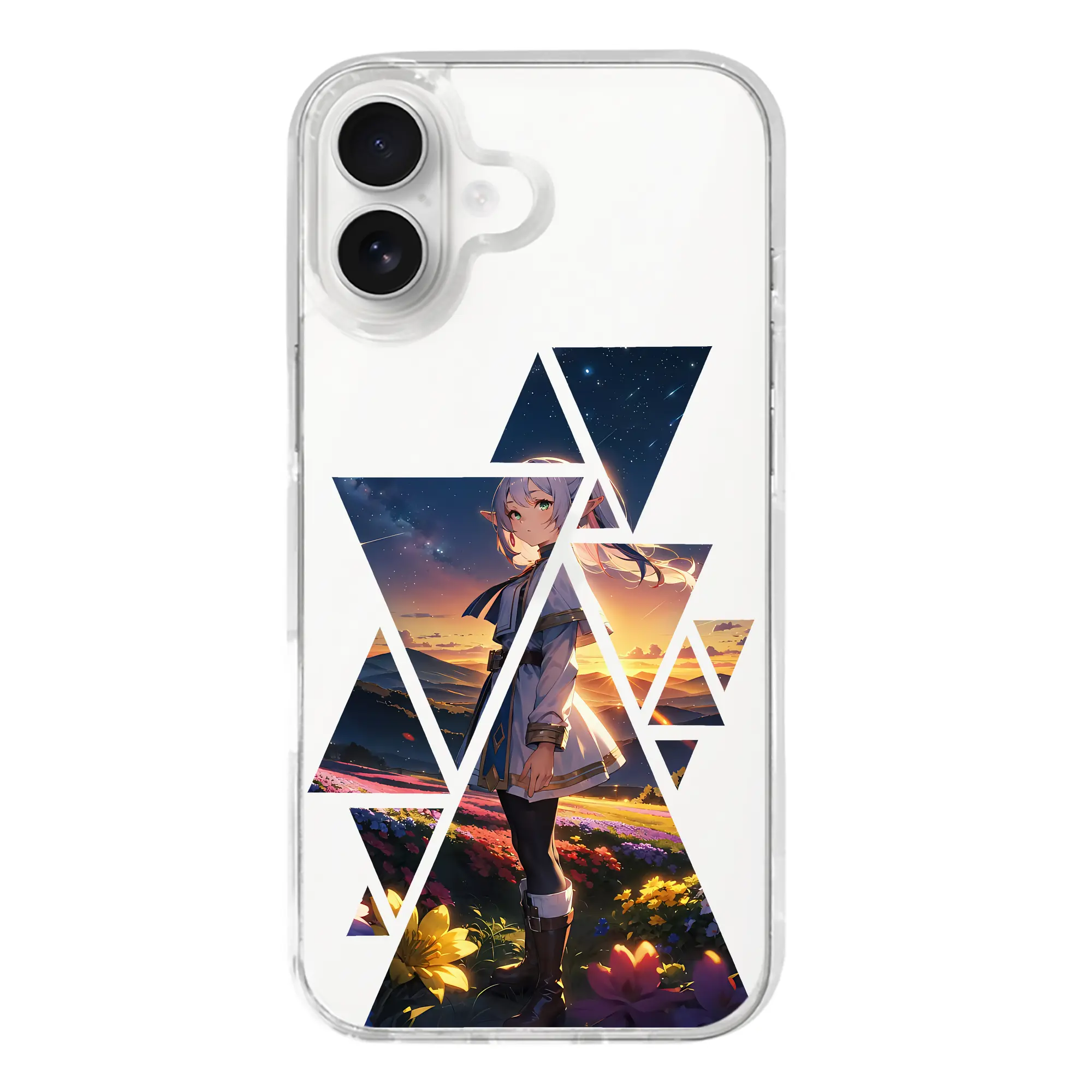 葬送のフリーレン（Frieren） グッズ,フリーレン（Frieren） - iPhone 17シリーズ 透明スマホケース – 薄型・耐衝撃・精密フィット保護カバー